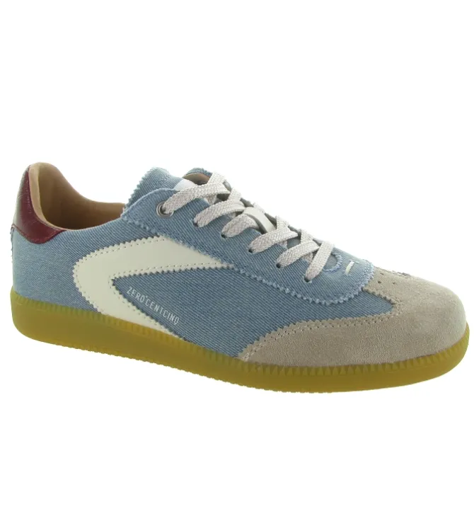 baskets et sneakers - Tendance - femme - Cuir - Bleu - 0.105