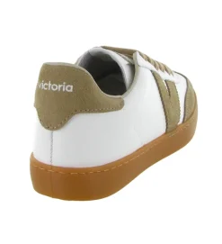 baskets et sneakers - Tendance - femme - Cuir - Beige - Victoria