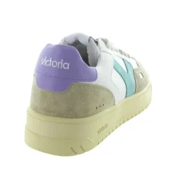 baskets et sneakers - Tendance - femme - Cuir - Multicolor - Victoria