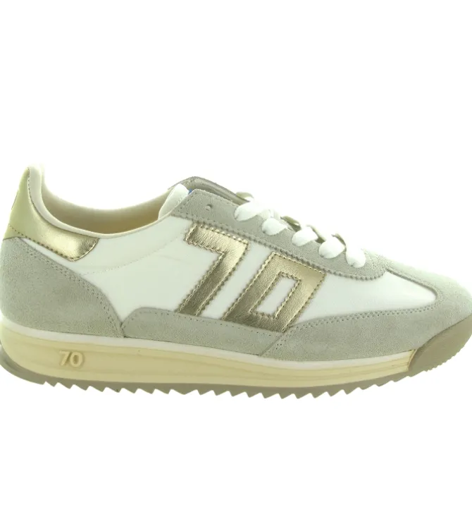 baskets et sneakers - Tendance - femme - Cuir - Beige - Back70