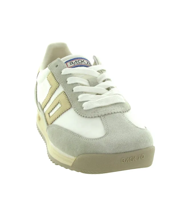 baskets et sneakers - Tendance - femme - Cuir - Beige - Back70