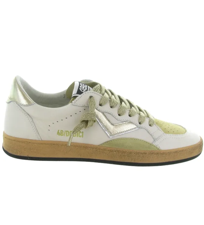 baskets et sneakers - Tendance - femme - Cuir - Or - 4b12
