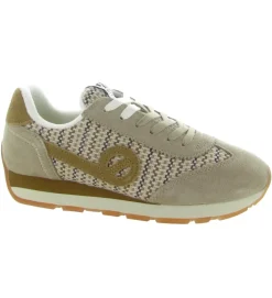 baskets et sneakers - Tendance - femme - Nubuck - Beige - No name