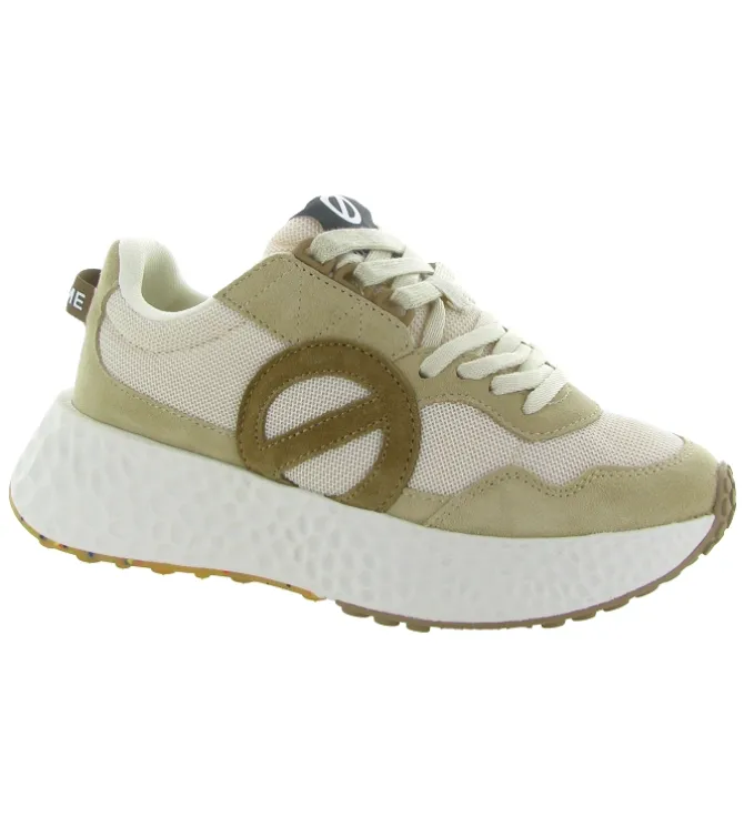 baskets et sneakers - Tendance - femme - Synthétique - Beige - No name