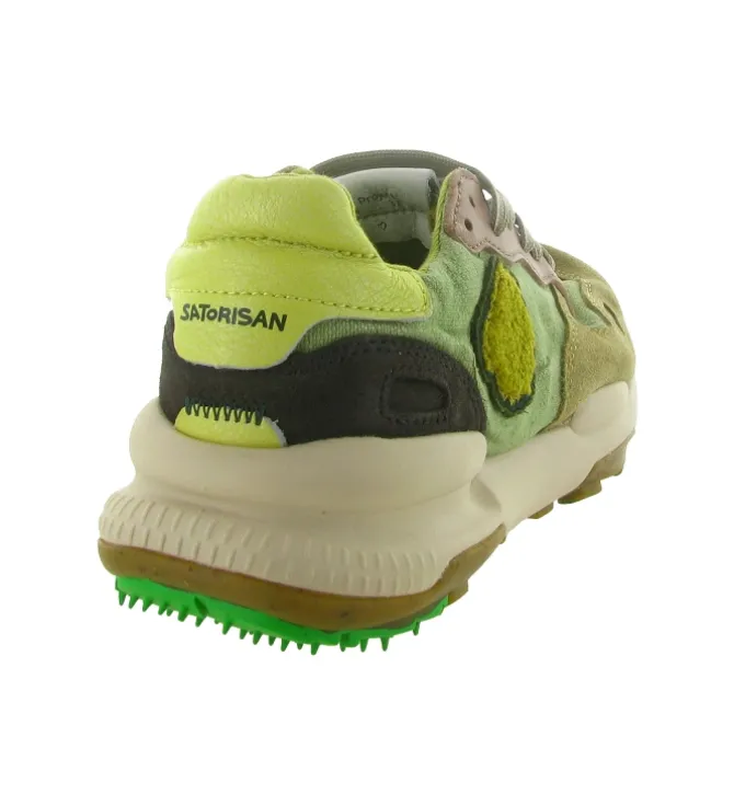 baskets et sneakers - Tendance - femme - Nubuck - Vert - Satorisan