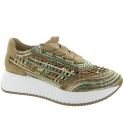 baskets et sneakers - Tendance - femme - Cuir - Multicolor - Softwaves