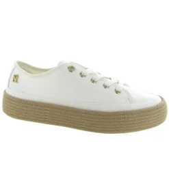 baskets et sneakers - Tendance - femme - Toile - Blanc - Tommy hilfiger
