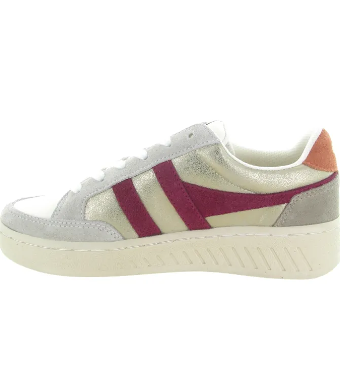baskets et sneakers - Tendance - femme - Cuir - Beige - Gola