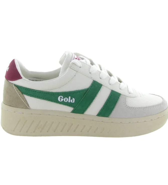 baskets et sneakers - Tendance - femme - Cuir - Blanc - Gola