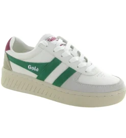 baskets et sneakers - Tendance - femme - Cuir - Blanc - Gola