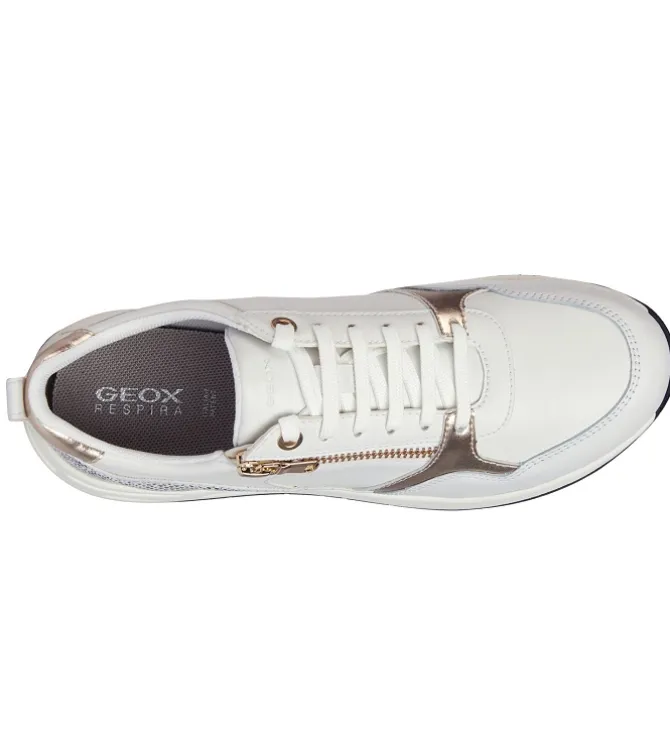 baskets et sneakers - Tendance - femme - Synthétique - Blanc - Geox