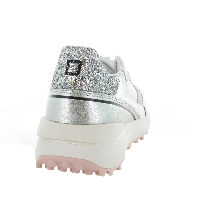 baskets et sneakers - Tendance - femme - Cuir - Blanc - D.a.t.e.