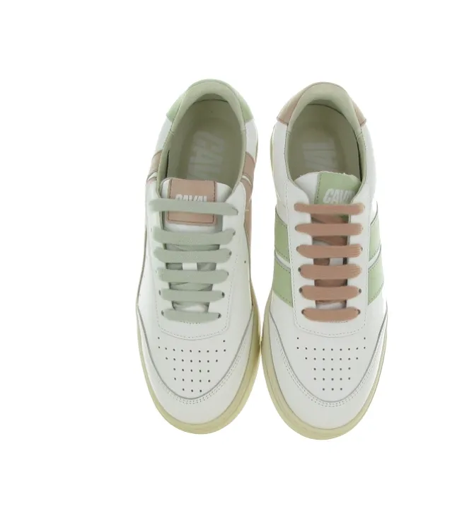 baskets et sneakers - Tendance - femme - Cuir - Blanc - Caval