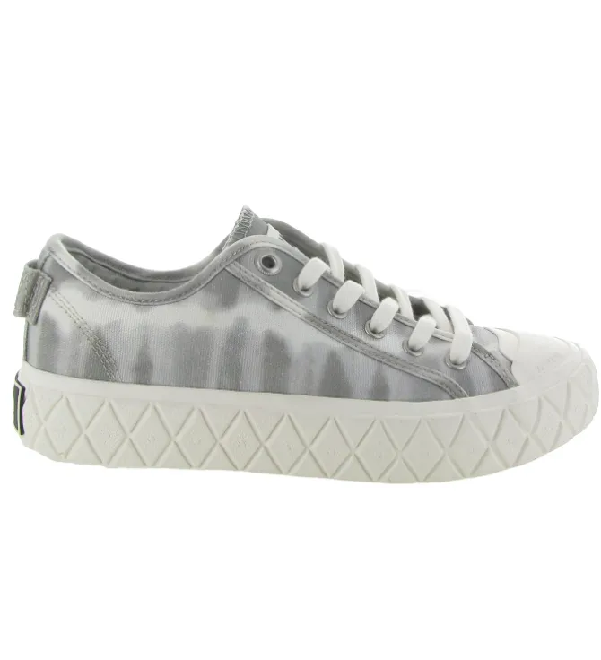 baskets et sneakers - Tendance - femme - Toile - Gris - Palladium