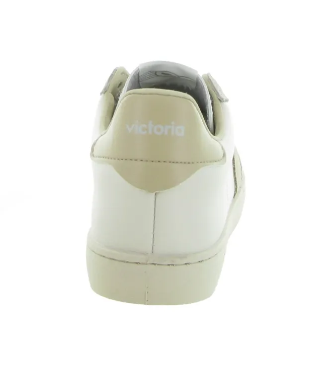 baskets et sneakers - Tendance - femme - Cuir - Beige - Victoria
