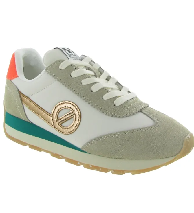 baskets et sneakers - Tendance - femme - Nubuck - Gris - No name