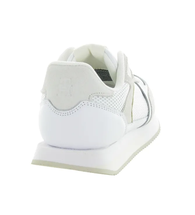 baskets et sneakers - Tendance - femme - Cuir - Blanc - Tommy hilfiger