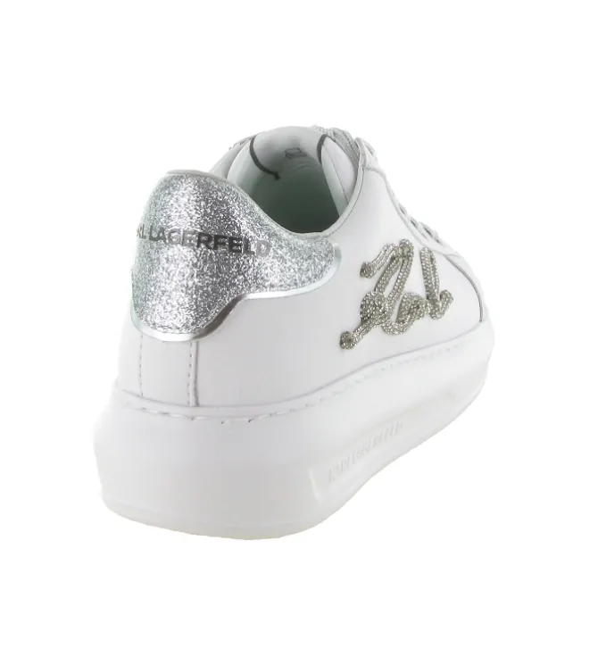 baskets et sneakers - Tendance - femme - Cuir - Blanc - Karl lagerfeld