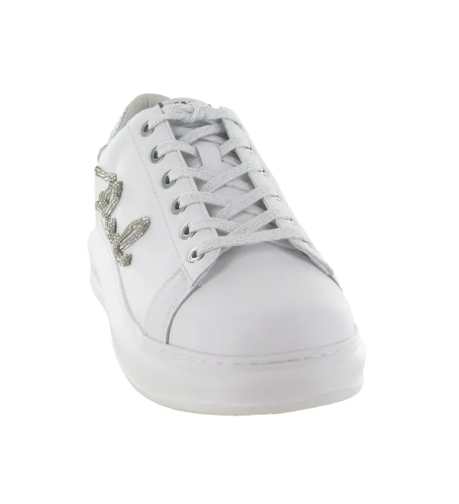 baskets et sneakers - Tendance - femme - Cuir - Blanc - Karl lagerfeld