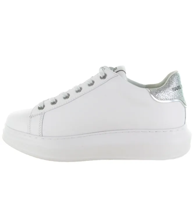baskets et sneakers - Tendance - femme - Cuir - Blanc - Karl lagerfeld