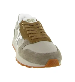 baskets et sneakers - Tendance - femme - Cuir - Taupe - Candice cooper