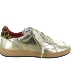 baskets et sneakers - Tendance - femme - Cuir laminé - Or - 4b12