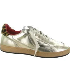 baskets et sneakers - Tendance - femme - Cuir laminé - Or - 4b12