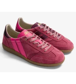 baskets et sneakers - Tendance - femme - Cuir - Rose - Caval