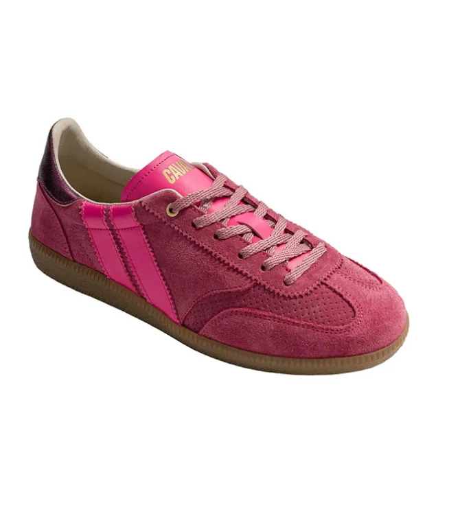 baskets et sneakers - Tendance - femme - Cuir - Rose - Caval