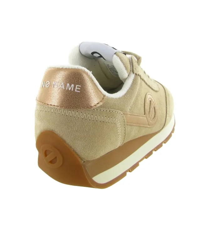 baskets et sneakers - Tendance - femme - Nubuck - Beige - No name