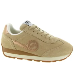 baskets et sneakers - Tendance - femme - Nubuck - Beige - No name