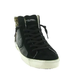 baskets et sneakers - Tendance - femme - Nubuck - Noir - Philippe model