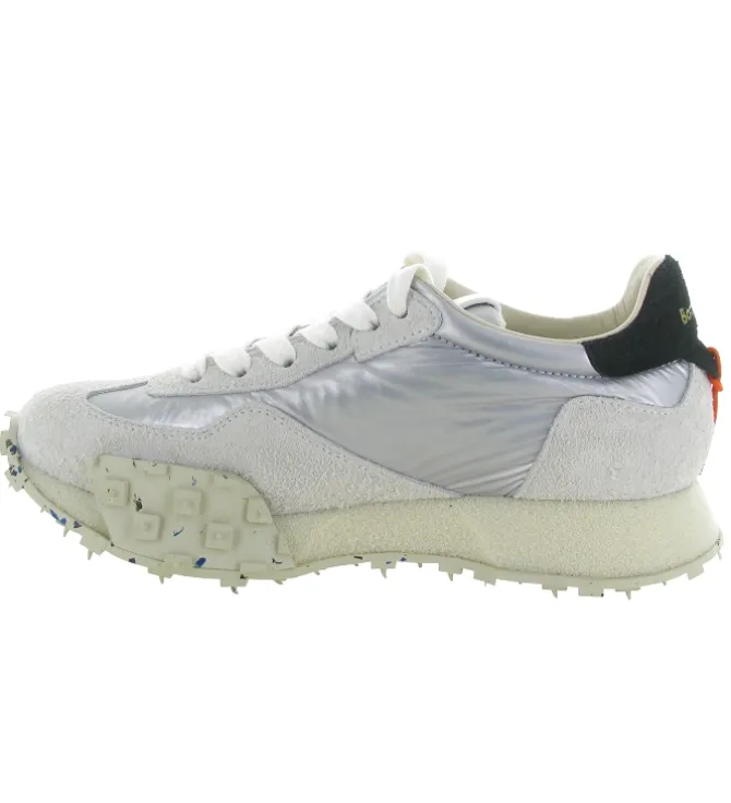 baskets et sneakers - Tendance - femme - Cuir - Argent - Barracuda