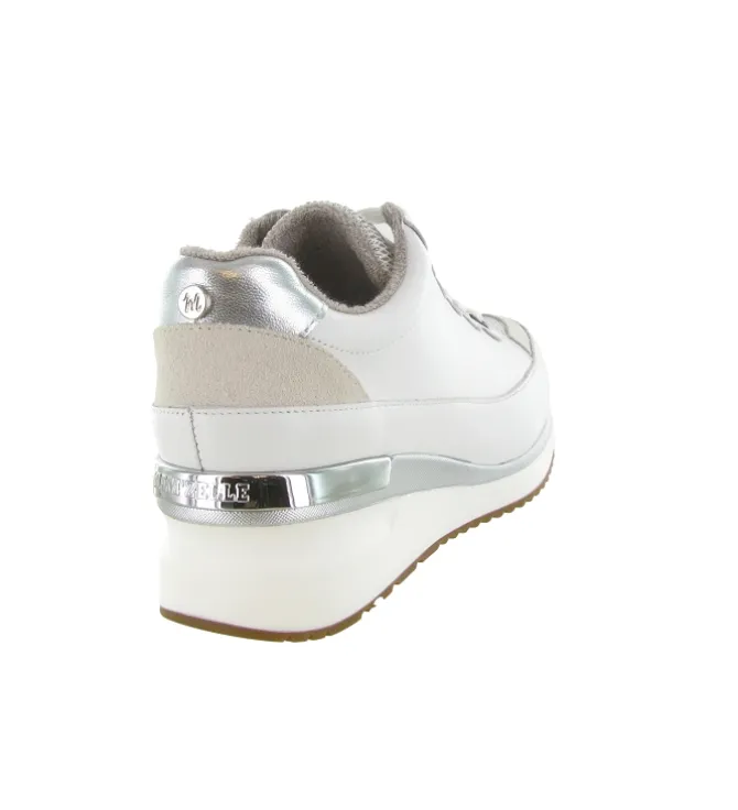 baskets et sneakers - Tendance - femme - Cuir - Blanc - Mamzelle