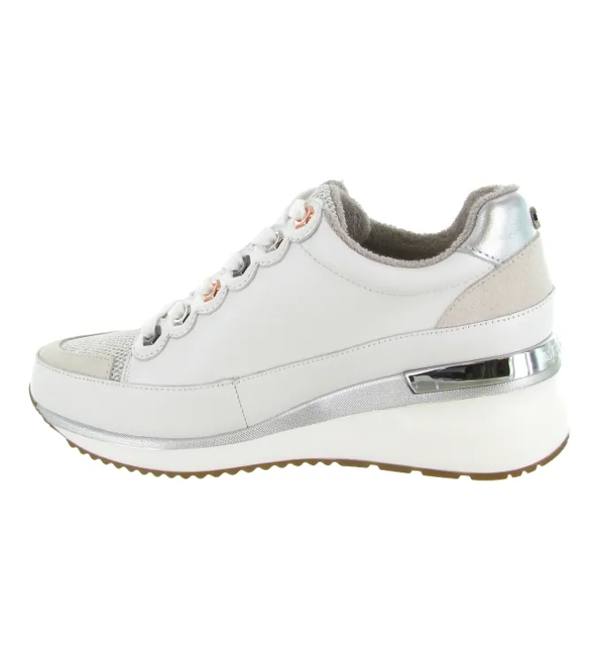 baskets et sneakers - Tendance - femme - Cuir - Blanc - Mamzelle