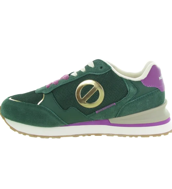 baskets et sneakers - Tendance - femme - Nubuck - Vert - No name