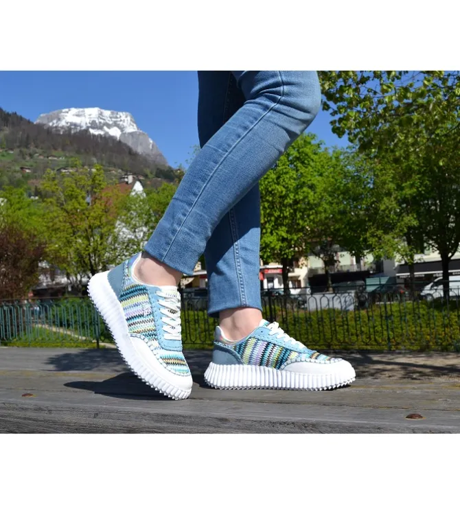 baskets et sneakers - Tendance - femme - Synthétique - Multicolor - La strada