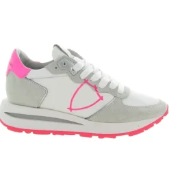 baskets et sneakers - Tendance - femme - Cuir - Gris - Philippe model