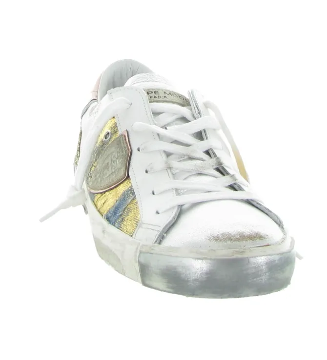 baskets et sneakers - Tendance - femme - Cuir - Glitter - Paillettes - Philippe model