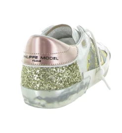 baskets et sneakers - Tendance - femme - Cuir - Glitter - Paillettes - Philippe model