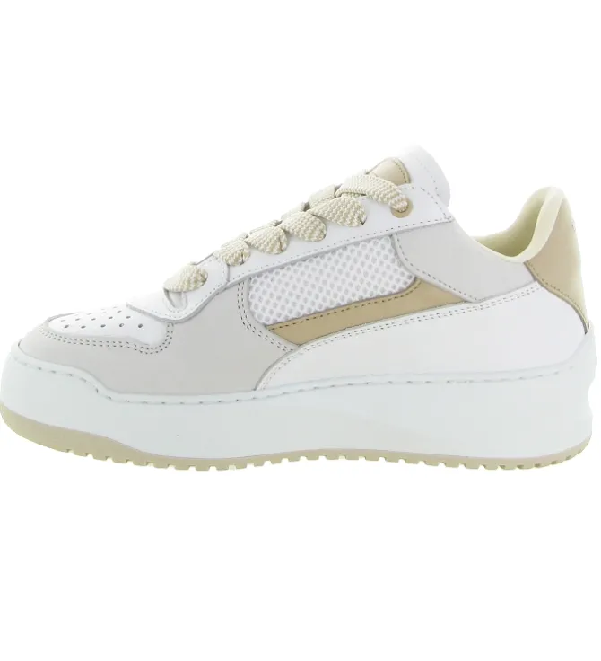 baskets et sneakers - Tendance - femme - Cuir - Blanc - Filling pieces