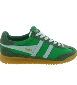 baskets et sneakers - Tendance - femme - Cuir - Vert - Gola