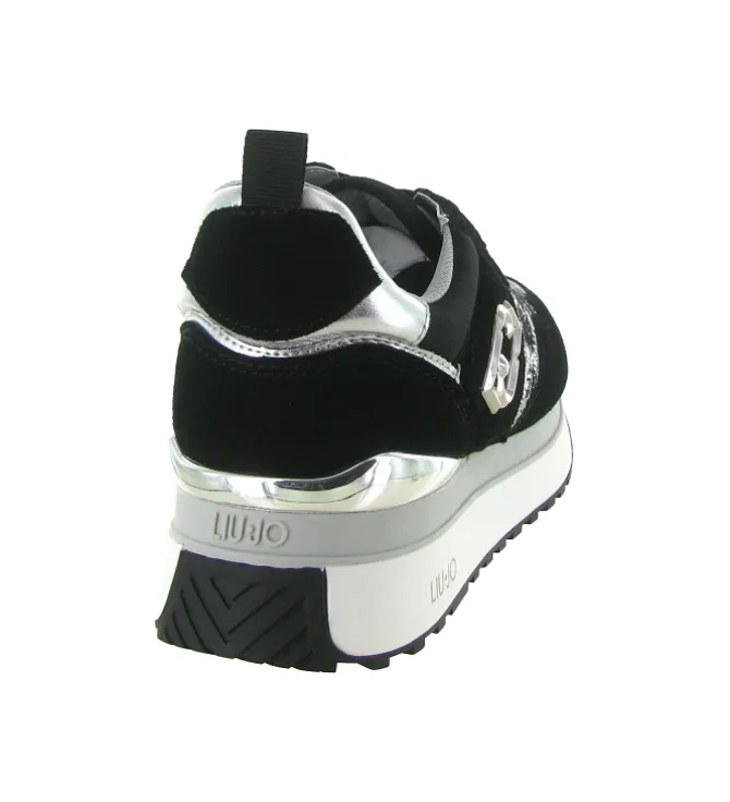 baskets et sneakers - Tendance - femme - Cuir - Noir - Liu jo