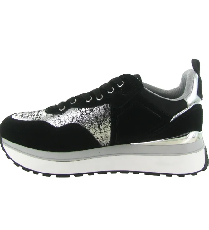 baskets et sneakers - Tendance - femme - Cuir - Noir - Liu jo