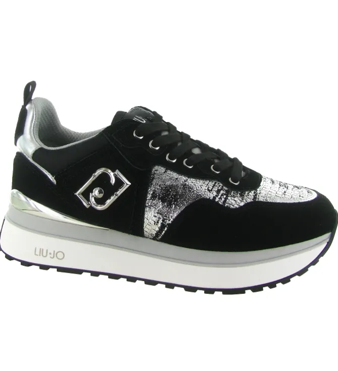 baskets et sneakers - Tendance - femme - Cuir - Noir - Liu jo