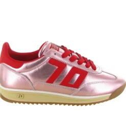 baskets et sneakers - Tendance - femme - Cuir - Rose - Back70