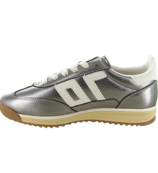 baskets et sneakers - Tendance - femme - Cuir - Argent - Back70