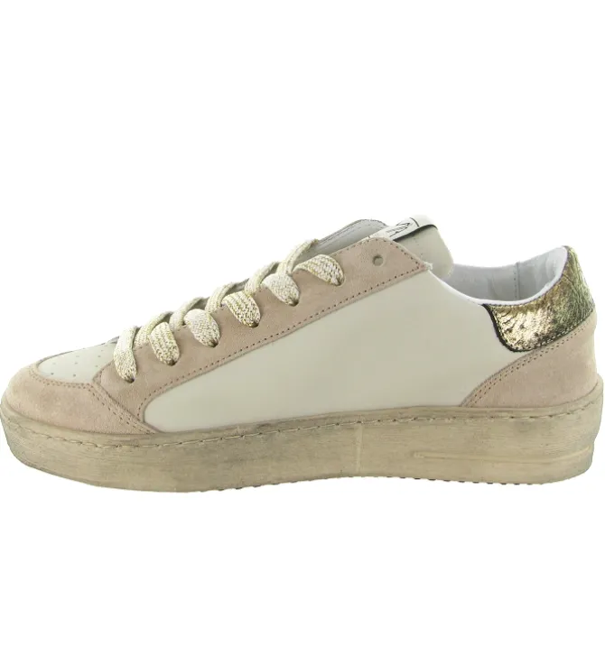 baskets et sneakers - Tendance - femme - Cuir - Rose - Ama brand