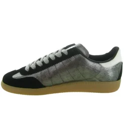 baskets et sneakers - Tendance - femme - Cuir - Gris - Ama brand
