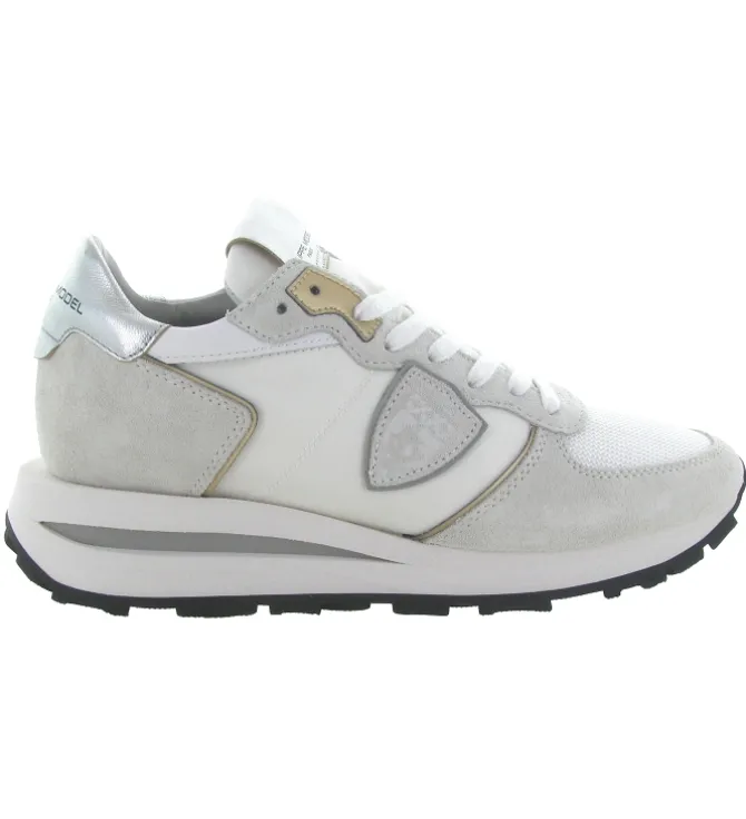 baskets et sneakers - Tendance - femme - Cuir - Blanc - Philippe model